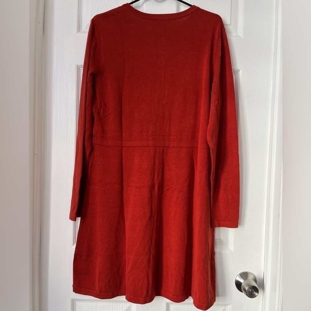 NWOT Isaac Mizrahi Live Long Line Cardigan Duster Size M - Picture 2 of 7